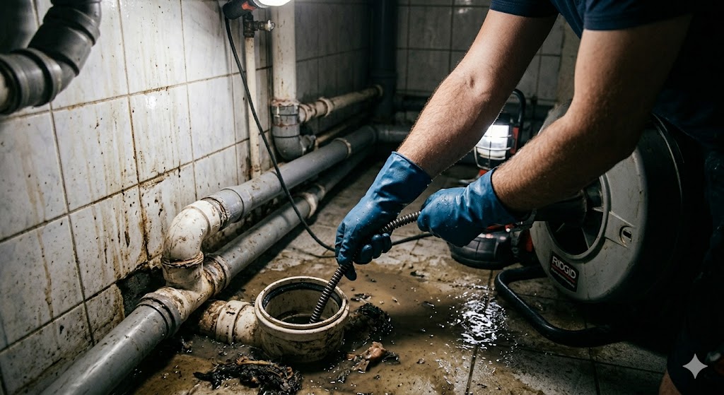 Intervention pour Débouchage Canalisation