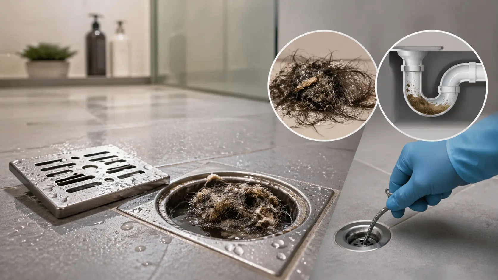Siphon de Sol Bouché : Causes et Solutions en Salle de Bain